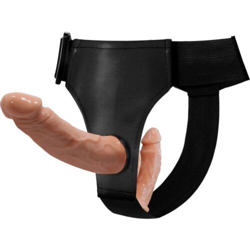 Dildo BAILE HARNESS COLLECTION Dobbelt Dildo med Harness