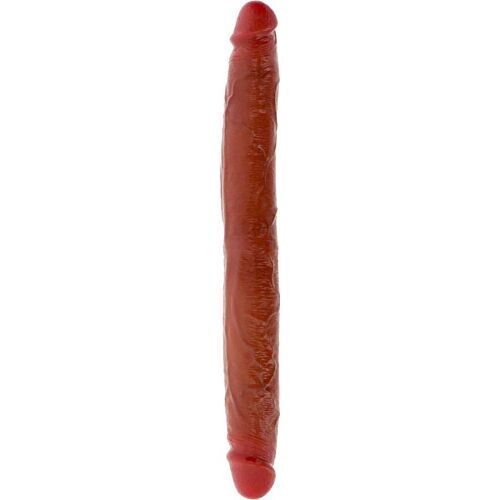 Get Real Dobbelt Dildo 35cm med Flytbar Forhud