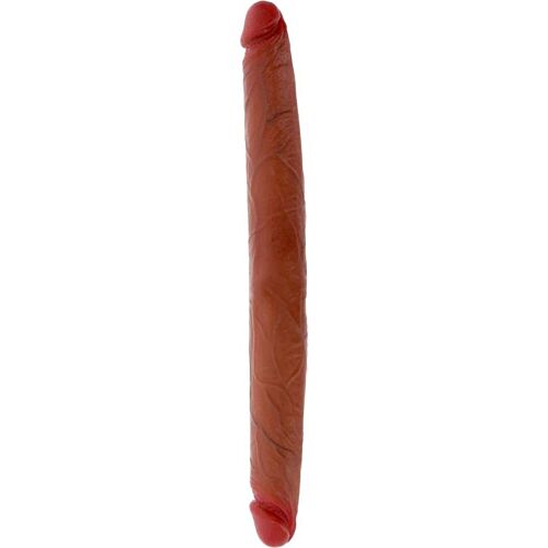 Dildo Get Real 40 cm med bevægelig forhuds