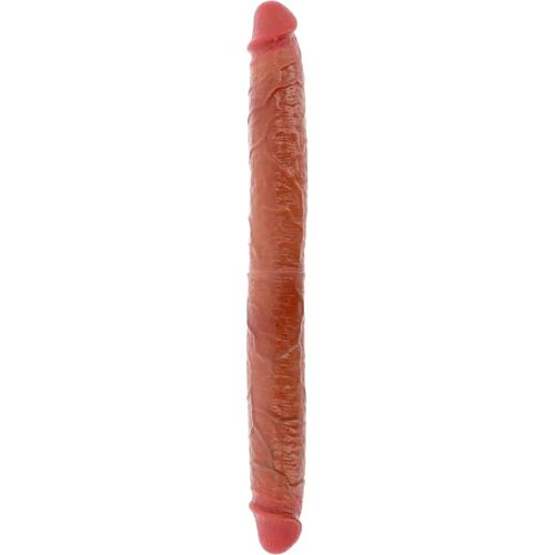Dobbelt-Ended Silikone Dildo Get Real 46 cm med Flytbar Forhud