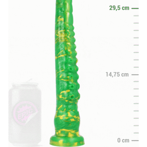 Dildo EPIC Hylos Green Flash - Modig ergonomisk design