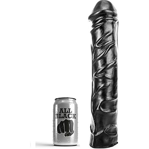 Giant Fisting Dildo All Black 32 cm