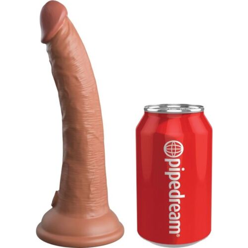 Realistisk Dildo King Cock Elite 17,8 cm med Sugekop