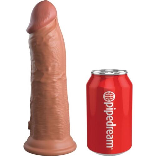Realistisk Dildo King Cock Elite 20,3 cm med Vibrationer