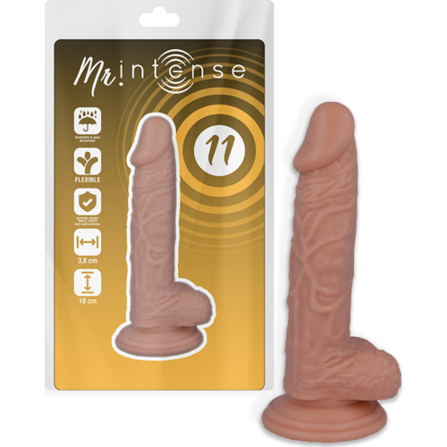 Dildo MR. INTENSE 18 CM med Realistisk Følelse
