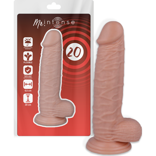 Realistisk Dildo MR. INTENSE 20 cm til Ultimativ Nydelse