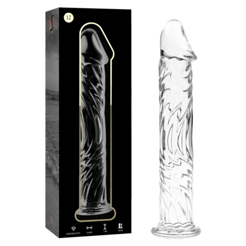 Dildo Nebula Serie fra Ibiza Model 12 17 cm borosilikatglas