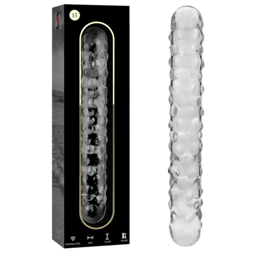 Dildo NEBULA SERIES BY IBIZA Model 15 18,5 cm Borosilicatglas