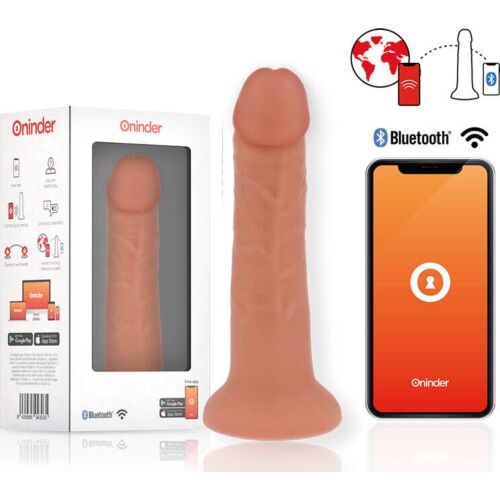 Vibrator ONINDER Small Bogotá 17,5CM med App Kontrol