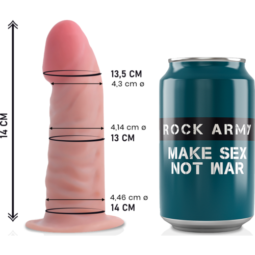 Rock Army Dual Density Tiger Dildo – Realistisk Nydelse