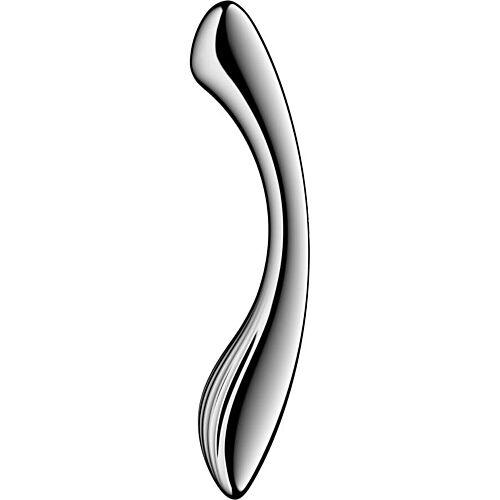 Satisfyer Pure Gravity 1 Stål Dildo til G-punkt Stimulering