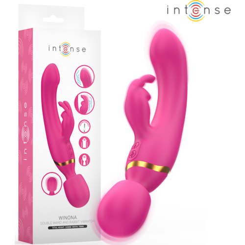Vibrator INTENSE Winona Rabbit & Wand Dual Funktion