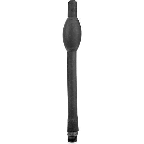 Anal Douche ALL BLACK 27 CM - Fleksibel og Kropssikker
