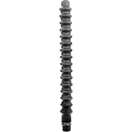 Anal Douche ALL BLACK MEGA RIPPLE 28.5 CM