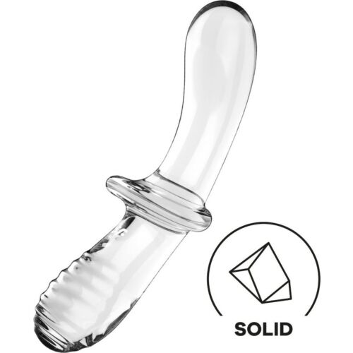 Satisfyer Crystal Dobbelt Dildo med Dobbelt Tekstur