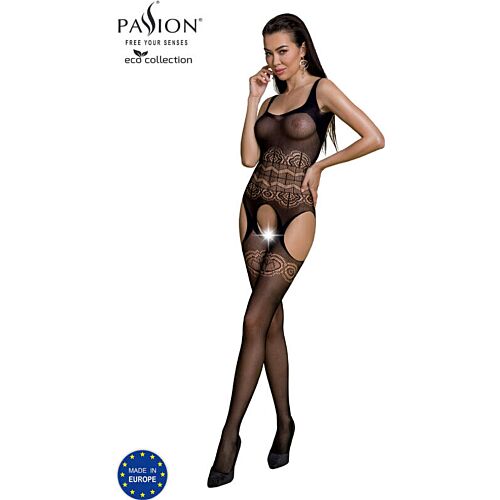 Eco Collection Bodystocking fra Passion Woman - Sort
