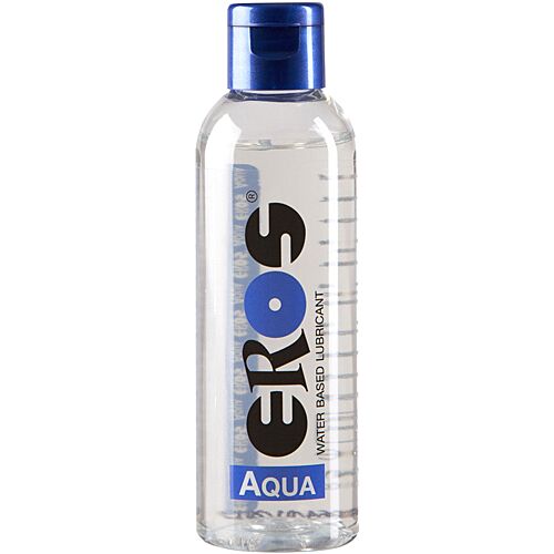 Vandbaseret glidecreme EROS AQUA 100 ML til glidende leg
