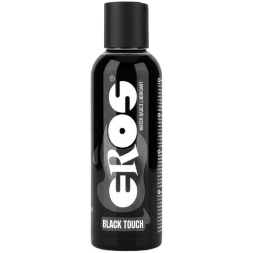 Lubricant EROS Black Touch 150 ml med dyb sort farve