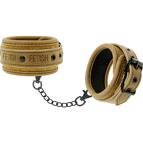 BDSM Håndjern Fetish Submissive Origin Vegansk Læder Ankel Håndjern