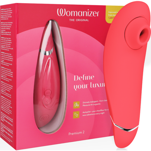 Womanizer Premium 2 Klitorisstimulator med Pleasure Air Teknologi