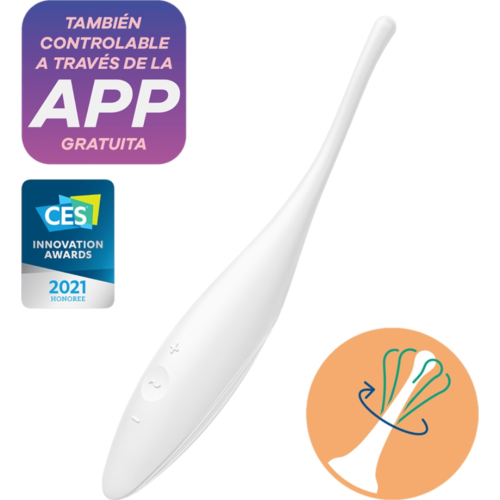 Klitorisstimulator Satisfyer Twirling Joy med App Kontrol