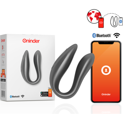 Parvibrator ONINDER Double Pleasure med App Kontrol