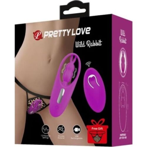 Pretty Love Wild Rabbit Vibrator med Fjernbetjening