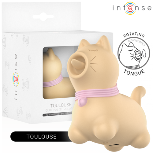 Klitorisstimulator INTENSE FUN Puppy Tongue med rotation