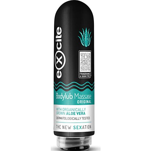 Glidecreme EXCITE BODYLUB Massage Gel med Aloe Vera