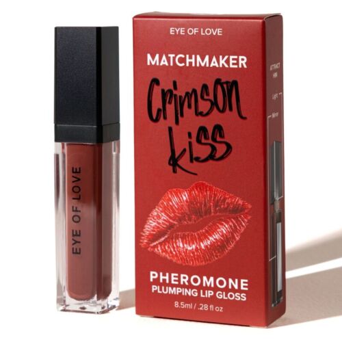 Læbeglans EYE OF LOVE Matchmaker Crimson Kiss med Feromoner