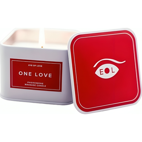 Massage Lys Eye of Love - One Love med Feromoner