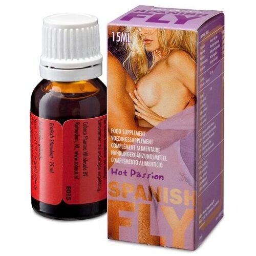 Drops Love Cobeco Spanish Fly Hot Passion 15ml til sexuel stimulering