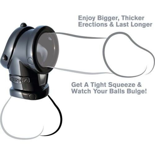 Penisring Fantasy C-Ringz Cock Pipe med Kugleholder