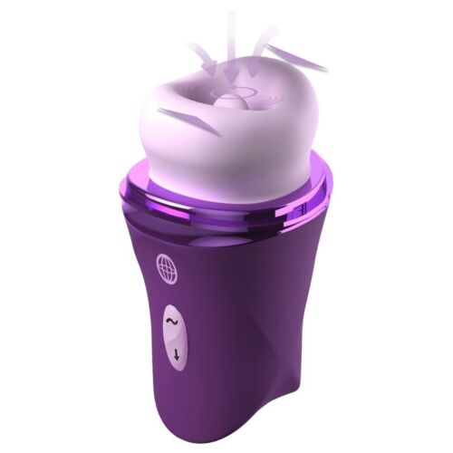 Stimulator FANTASY FOR HER LUSH KISS med suge- og sliketeknologi