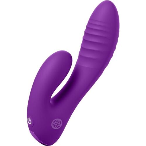 Dobbeltstimulerende G-punktsvibrator FANTASY FOR HER Secret Lover lilla