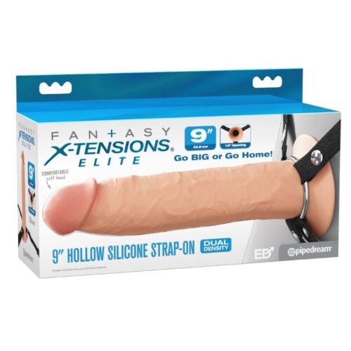 FANTASY X-TENSIONS - Realistisk Hule Strap-On 24.1 cm