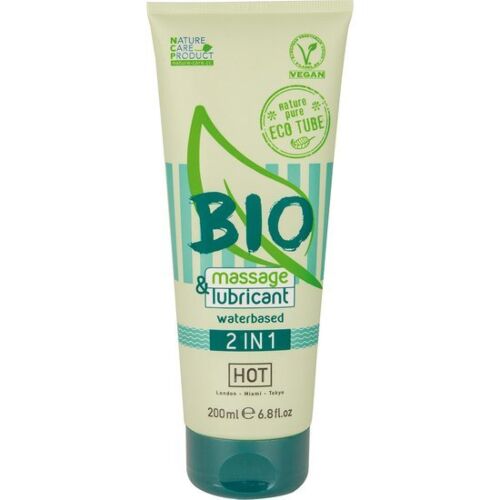 HOT Bio Massage & Glidecreme 2 i 1 Gel til Intim Pleje