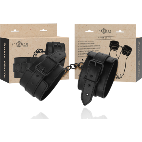 Ankelmanchetter INTENSE FETISH | Højkvalitets Vegansk Læder