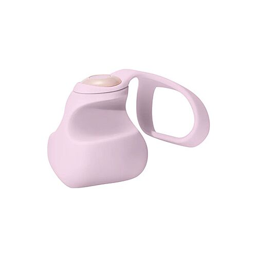 Mini Vibrator Dame Products Fin Quartz med Fingeradapter