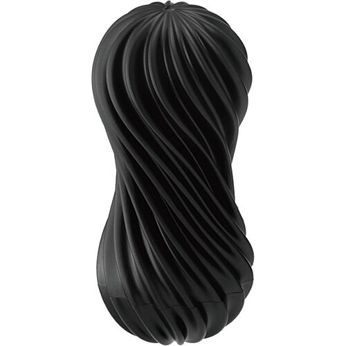 Tenga Flex Black Mandlig Masturbator med Spiral Stimulation