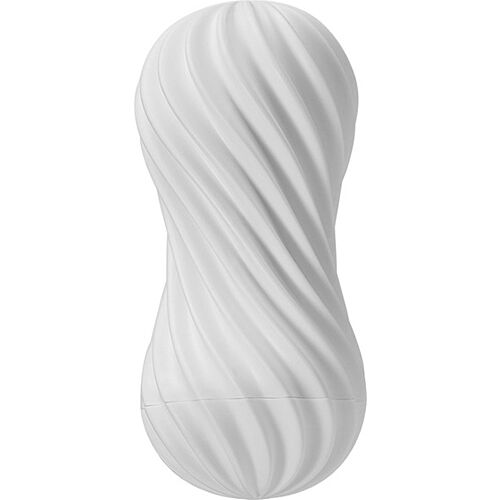 Tenga Flex White Mandlig Masturbator med Spiral Stimulering