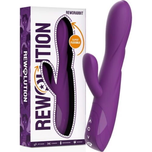 Rewolution Reworabbit Fleksibel Vibrator til Dobbelt Stimulation