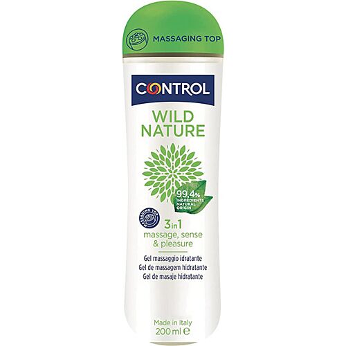 Control Lubes Wild Nature 3 i 1 Massagegel 200ml