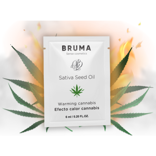 BRUMA Glidecreme 6 ML med Varmende Cannabis Smag