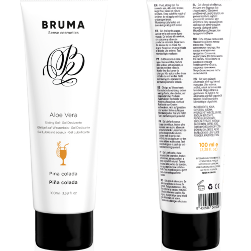 Aloe Vera Glidecreme BRUMA 100 ML med Ananassmag