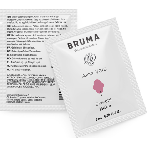 Glidecreme BRUMA 6 ML med Aloe Vera til Glat Smøring