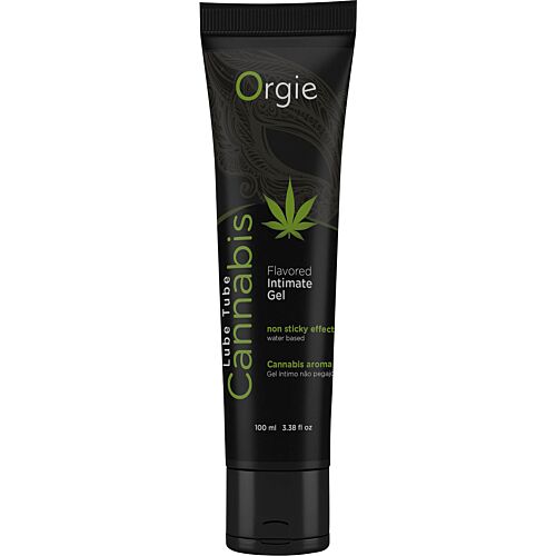 Orgie Lube Tube Cannabis Vandbaseret Intim Gel
