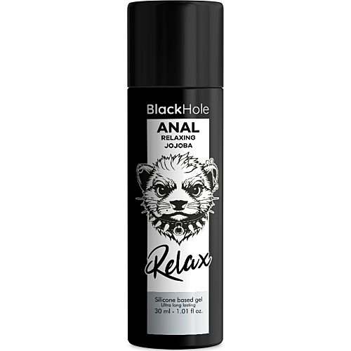 Anal Relaxing Gel Black Hole 30ml med Jojoba for Komfort