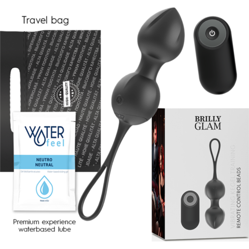 Vibrerende Kegel Kugler Brilly Glam Fjernbetjening