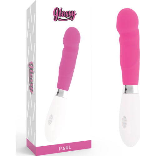 G-punkt Vibrator GLOSSY Paul med Realistisk Design
